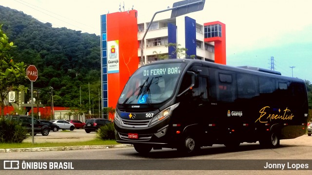 City Transporte Urbano Intermodal - Guarujá 507 na cidade de Guarujá, São Paulo, Brasil, por Jonny Lopes. ID da foto: 7492362.