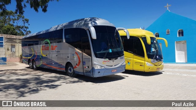 Mais Tur Turismo 1206 na cidade de Caruaru, Pernambuco, Brasil, por Paul Azile. ID da foto: 7490564.