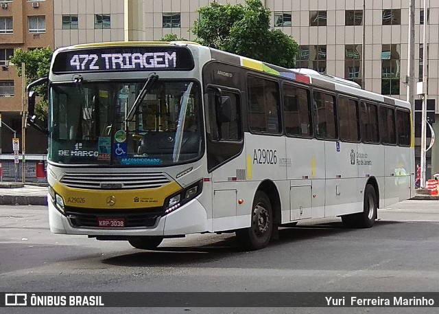 Empresa de Transportes Braso Lisboa A29026 na cidade de Rio de Janeiro, Rio de Janeiro, Brasil, por Yuri Ferreira Marinho. Número da foto: #7491479.