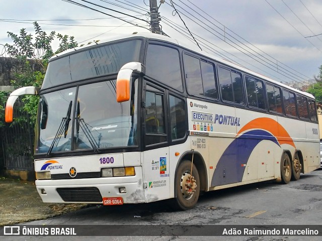 Pontual Turismo 1800 na cidade de Belo Horizonte, Minas Gerais, Brasil, por Adão Raimundo Marcelino. ID da foto: 7493001.