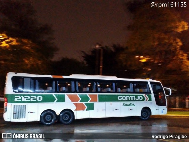 Empresa Gontijo de Transportes 21220 na cidade de São Paulo, São Paulo, Brasil, por Rodrigo Piragibe. ID da foto: 7491625.