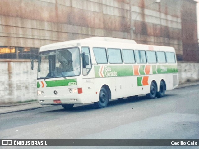 Cia. São Geraldo de Viação 4033 na cidade de Rio de Janeiro, Rio de Janeiro, Brasil, por Cecilio Cais. ID da foto: 7491493.