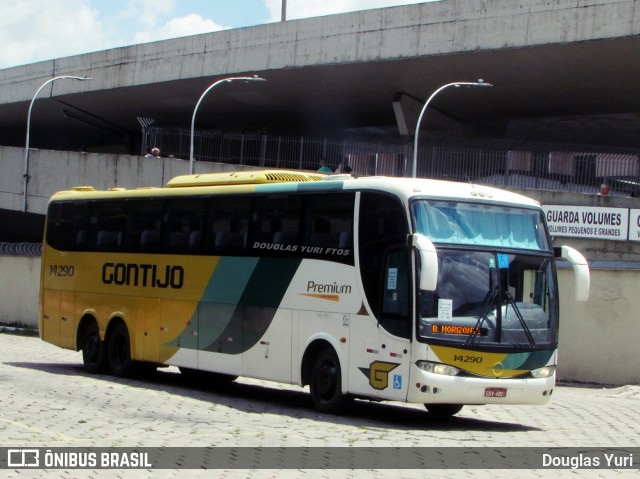 Empresa Gontijo de Transportes 14290 na cidade de Belo Horizonte, Minas Gerais, Brasil, por Douglas Yuri. Número da foto: #7491140.