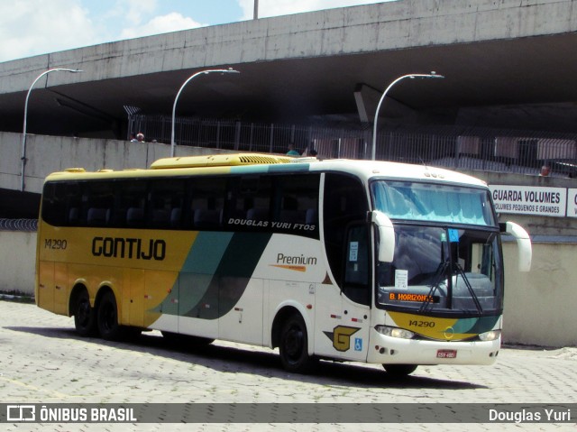 Empresa Gontijo de Transportes 14290 na cidade de Belo Horizonte, Minas Gerais, Brasil, por Douglas Yuri. ID da foto: 7491140.