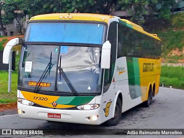 Empresa Gontijo de Transportes 17320 na cidade de Belo Horizonte, Minas Gerais, Brasil, por Adão Raimundo Marcelino. ID da foto: 7492958.