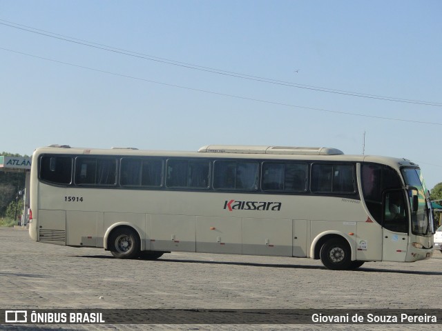 Kaissara - Viação Caiçara 15914 na cidade de São Mateus, Espírito Santo, Brasil, por Giovani de Souza Pereira. Número da foto: #7490662.