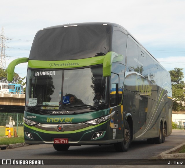 Expresso Inovar Turismo e Transportes 16000 na cidade de Vitória, Espírito Santo, Brasil, por J.  Luiz. Número da foto: #7490377.
