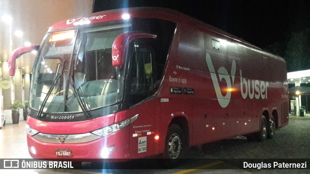 Buser Brasil Tecnologia 6887 na cidade de Queluz, São Paulo, Brasil, por Douglas Paternezi. Número da foto: #7490836.