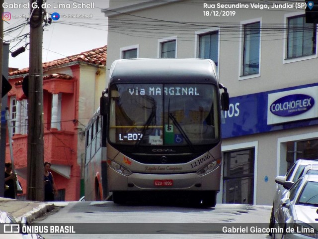 Rápido Campinas 123006 na cidade de Jundiaí, São Paulo, Brasil, por Gabriel Giacomin de Lima. ID da foto: 7492641.