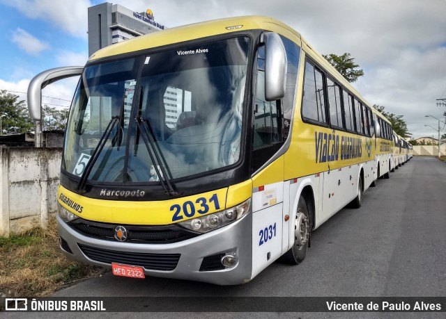 Viação Guarulhos 2031 na cidade de Aparecida, São Paulo, Brasil, por Vicente de Paulo Alves. Número da foto: #7491223.