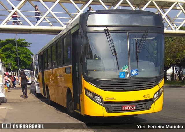 Real Auto Ônibus A41072 na cidade de Rio de Janeiro, Rio de Janeiro, Brasil, por Yuri Ferreira Marinho. Número da foto: #7490809.