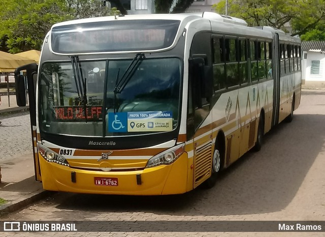 Companhia Carris Porto-Alegrense 0831 na cidade de Porto Alegre, Rio Grande do Sul, Brasil, por Max Ramos. Número da foto: #7491139.