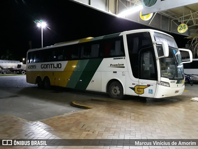 Empresa Gontijo de Transportes 12285 na cidade de Perdões, Minas Gerais, Brasil, por Marcus Vinicius de Amorim. ID da foto: 7494067.