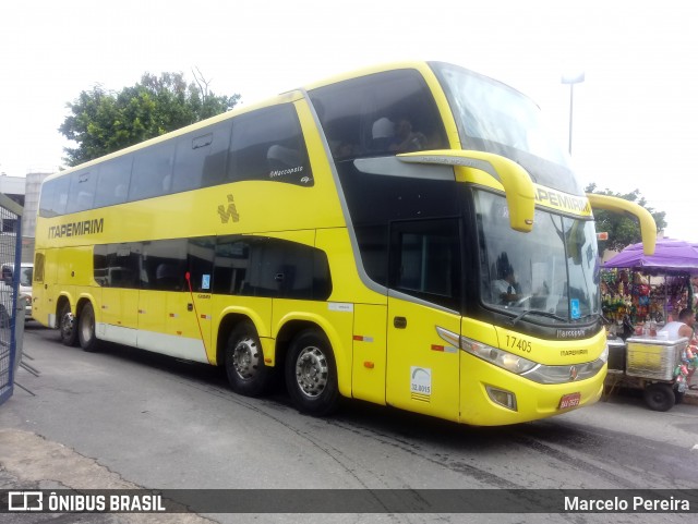 Viação Itapemirim 17405 na cidade de Rio de Janeiro, Rio de Janeiro, Brasil, por Marcelo Pereira. Número da foto: #7495770.