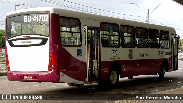 Transportes Canadá BU-41702 na cidade de Belém, Pará, Brasil, por Yuri Ferreira Marinho. ID da foto: 7494654.