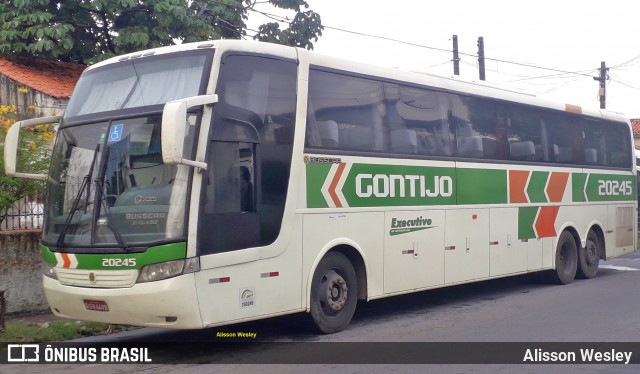 Empresa Gontijo de Transportes 20245 na cidade de Fortaleza, Ceará, Brasil, por Alisson Wesley. ID da foto: 7494812.