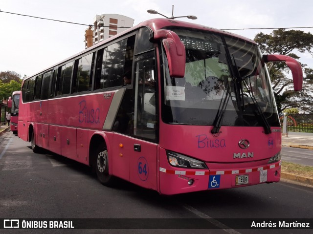 BIUSA 64 na cidade de San José, San José, Costa Rica, por Andrés Martínez Rodríguez. Número da foto: #7493610.