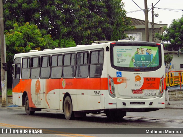 Expresso Planalto - Itaquaquecetuba W547 na cidade de Itaquaquecetuba, São Paulo, Brasil, por Matheus Moreira. Número da foto: #7495087.