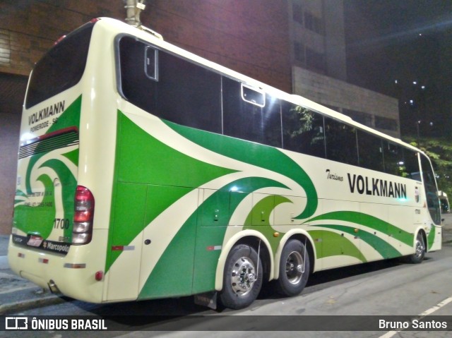 Empresa de Transportes Coletivos Volkmann 1700 na cidade de Belo Horizonte, Minas Gerais, Brasil, por Bruno Santos. Número da foto: #7493663.