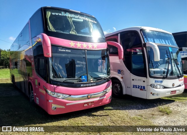 Lidia Turismo 4013 na cidade de Aparecida, São Paulo, Brasil, por Vicente de Paulo Alves. ID da foto: 7495140.