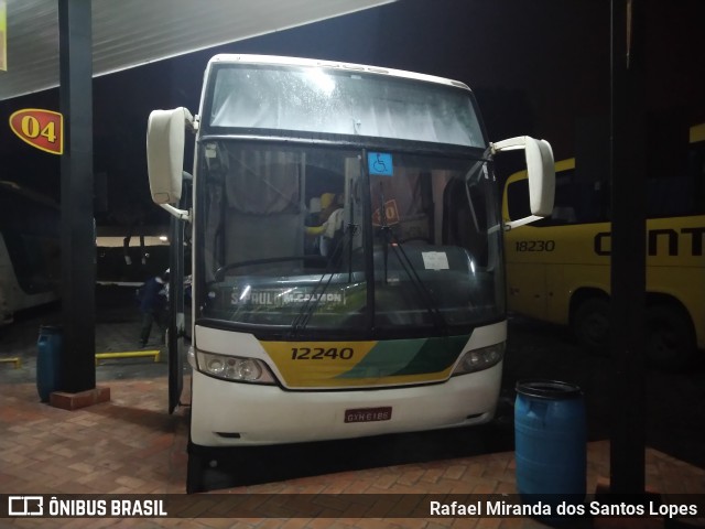 Empresa Gontijo de Transportes 12240 na cidade de Vitória da Conquista, Bahia, Brasil, por Rafael Miranda dos Santos Lopes. ID da foto: 7495971.