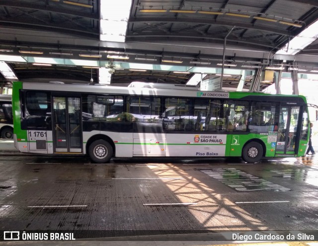 Viação Santa Brígida 1 1761 na cidade de São Paulo, São Paulo, Brasil, por Diego Cardoso da Silva. ID da foto: 7495086.