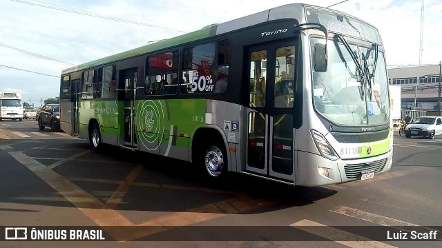 Viação Garcia 81115 na cidade de Sarandi, Paraná, Brasil, por Luiz Scaff. ID da foto: 7494261.