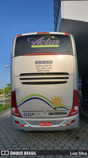 Actur Viagens 5046 na cidade de Aparecida, São Paulo, Brasil, por Luiz Silva. Número da foto: #7494619.