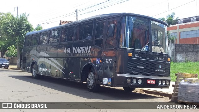 Ônibus Particulares 6277 na cidade de Foz do Iguaçu, Paraná, Brasil, por ANDERSON FÉLIX. Número da foto: #7494021.