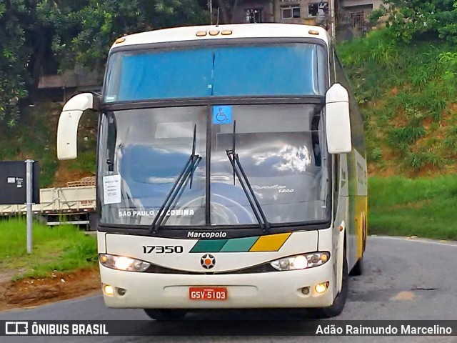 Empresa Gontijo de Transportes 17350 na cidade de Belo Horizonte, Minas Gerais, Brasil, por Adão Raimundo Marcelino. Número da foto: #7496121.