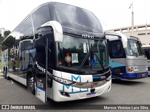 Empresa de Ônibus Nossa Senhora da Penha 59014 na cidade de São Paulo, São Paulo, Brasil, por Marcus Vinicius Lara Silva. ID da foto: 7494400.