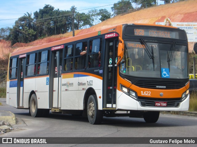 Itamaracá Transportes 1.622 na cidade de Paulista, Pernambuco, Brasil, por Gustavo Felipe Melo. Número da foto: #7494258.