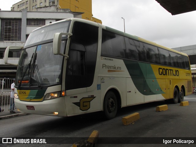 Empresa Gontijo de Transportes 12705 na cidade de Belo Horizonte, Minas Gerais, Brasil, por Igor Policarpo. ID da foto: 7495448.