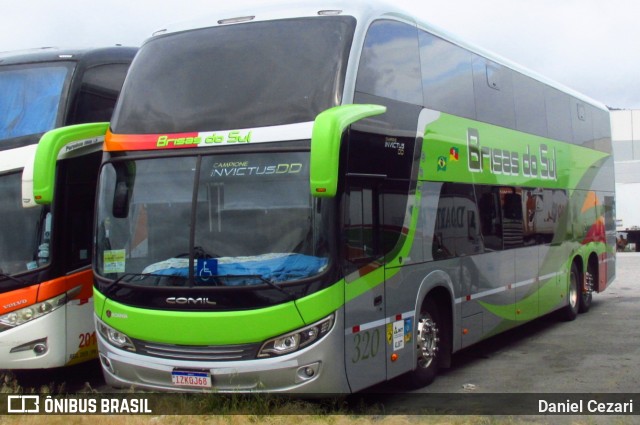 Transbrisul - Transportes Brisas do Sul 320 na cidade de Porto Belo, Santa Catarina, Brasil, por Daniel Cezari. Número da foto: #7496114.
