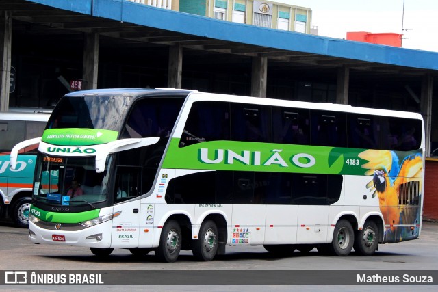 Empresa União de Transportes 4183 na cidade de Porto Alegre, Rio Grande do Sul, Brasil, por Matheus Souza. Número da foto: #7499446.