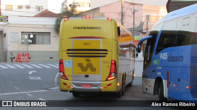 Viação Itapemirim 60647 na cidade de Aparecida, São Paulo, Brasil, por Alex Ramos Ribeiro. Número da foto: #7498344.