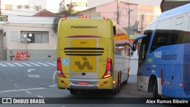 Viação Itapemirim 60647 na cidade de Aparecida, São Paulo, Brasil, por Alex Ramos Ribeiro. ID da foto: 7498344.