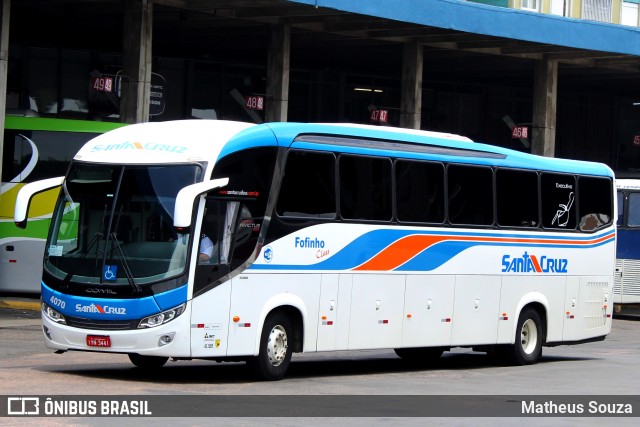 VUSC - Viação União Santa Cruz 4070 na cidade de Porto Alegre, Rio Grande do Sul, Brasil, por Matheus Souza. Número da foto: #7499437.