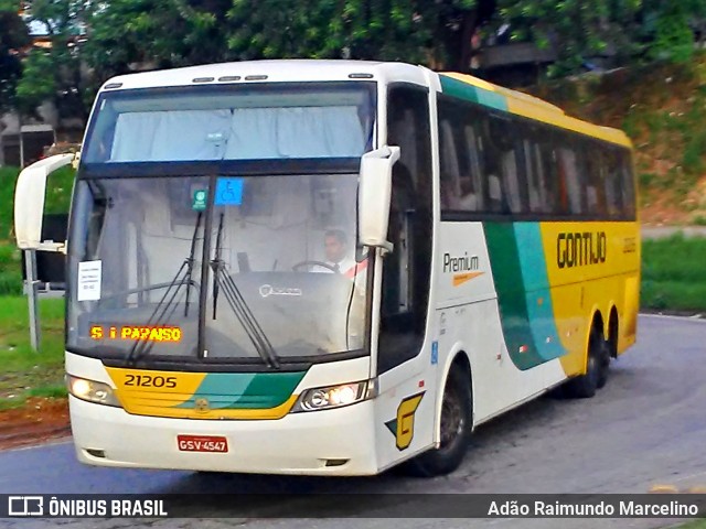 Empresa Gontijo de Transportes 21205 na cidade de Belo Horizonte, Minas Gerais, Brasil, por Adão Raimundo Marcelino. ID da foto: 7499408.