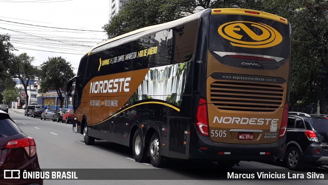 Expresso Nordeste 5505 na cidade de São Paulo, São Paulo, Brasil, por Marcus Vinicius Lara Silva. Número da foto: #7498349.