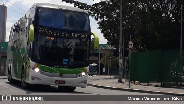 Expresso Princesa dos Campos 6332 na cidade de São Paulo, São Paulo, Brasil, por Marcus Vinicius Lara Silva. ID da foto: 7498280.