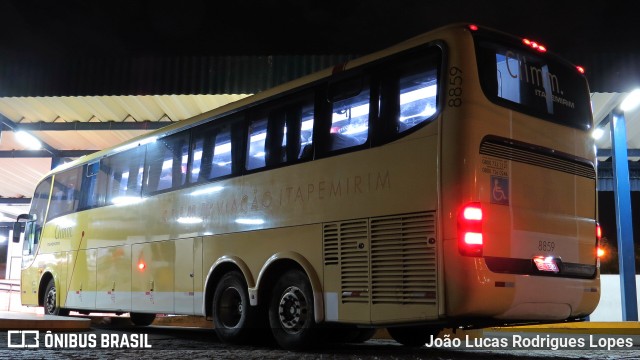 Viação Itapemirim 8859 na cidade de Serra Talhada, Pernambuco, Brasil, por João Lucas Rodrigues Lopes. Número da foto: #7497076.