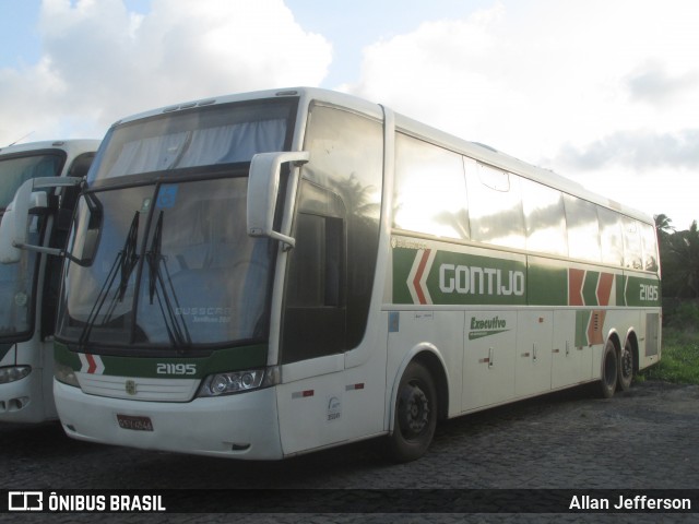 Empresa Gontijo de Transportes 21195 na cidade de Natal, Rio Grande do Norte, Brasil, por Allan Jefferson. ID da foto: 7499529.