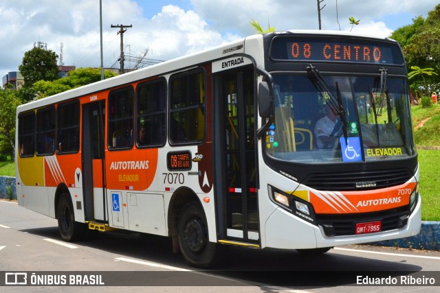 Autotrans > Turilessa 7070 na cidade de Varginha, Minas Gerais, Brasil, por Eduardo Ribeiro. Número da foto: #7498521.