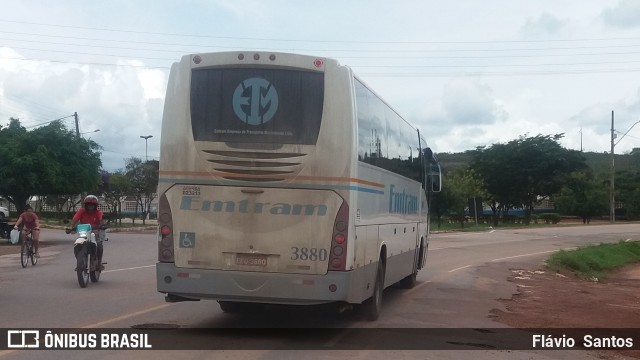 Emtram 3880 na cidade de Barra da Estiva, Bahia, Brasil, por Flávio  Santos. Número da foto: #7500982.