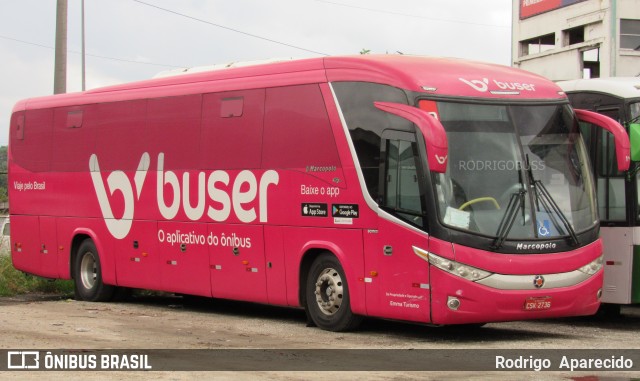Buser Brasil Tecnologia 2736 na cidade de São Paulo, São Paulo, Brasil, por Rodrigo  Aparecido. Número da foto: #7501808.