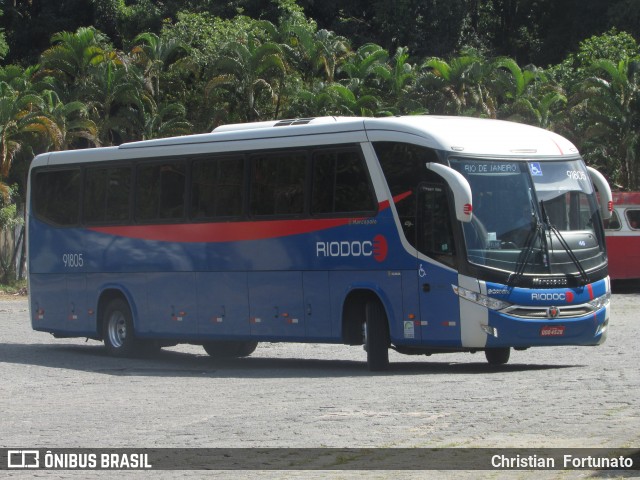 Viação Riodoce 91805 na cidade de Leopoldina, Minas Gerais, Brasil, por Christian  Fortunato. ID da foto: 7499710.