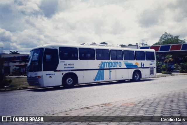 Viação Nossa Senhora do Amparo RJ186.125 na cidade de Maricá, Rio de Janeiro, Brasil, por Cecilio Cais. Número da foto: #7501501.