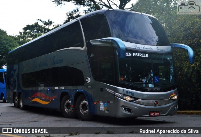 Três Estrelas Turismo 9130 na cidade de São Paulo, São Paulo, Brasil, por Rudnei Aparecido da Silva. Número da foto: #7499942.