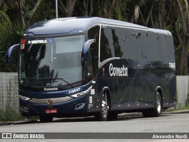 Viação Cometa 719547 na cidade de Curitiba, Paraná, Brasil, por Alexandre Rodrigo. ID da foto: 7501397.